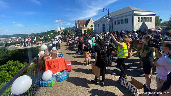 Nearly 1,000 Demonstrators March From Mt. Washington To Market Square, Protesting The Death Of George Floyd
