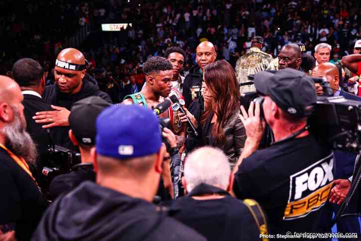 Errol Spence Jr. ‘I’m already back down in weight’