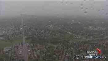 Power largely restored in Alberta after lightning strike