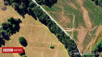 Missing Roman forts and roads revealed by drought