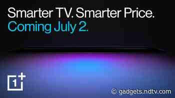 OnePlus to Launch Two New Smart TV Series in India on July 2, Set to Offer Different Screen Sizes