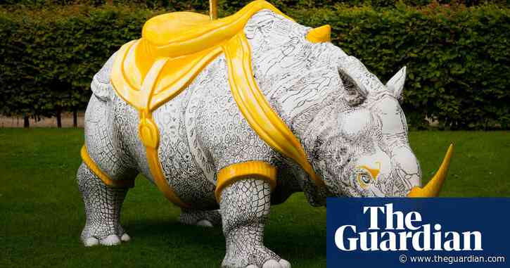 What's this rhino doing on a Wakefield lawn? The great British art quiz