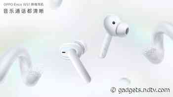 Oppo Enco W51 True Wireless Earphones Launched