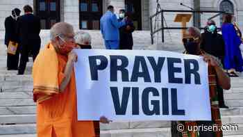 Rhode Island religious leaders hold prayer vigil/call to action on racism - Uprise RI
