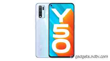 Vivo Y50 With 8GB RAM, 5,000mAh Battery Launched in India: Price, Specifications