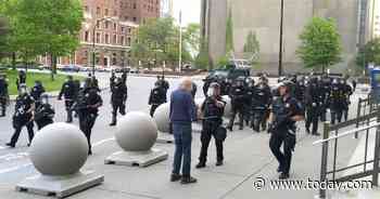Two Buffalo police officers charged with assault in alleged shoving of 75-year-old