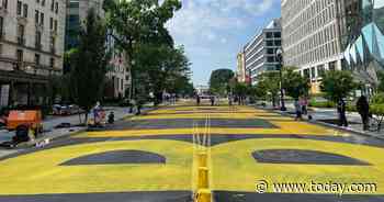DC mayor has 'Black Lives Matter' painted on street leading to White House