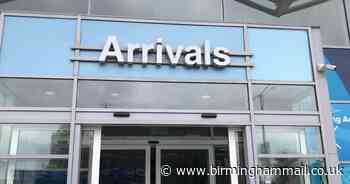 Inside eerily empty Birmingham Airport as new quarantine rules take effect
