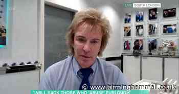 Boss claims his boozy staff are abusing furlough in This Morning rant