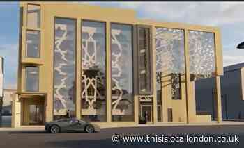 Proposed Lewisham Islamic Centre design
