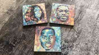Ottawa artist paints portraits to support Black Lives Matter movement - CTV News Ottawa