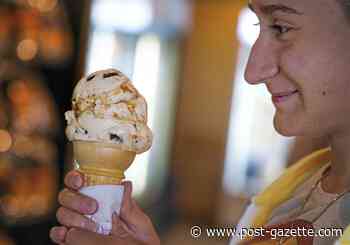 They're screaming for ice cream — and staying a cow's length apart