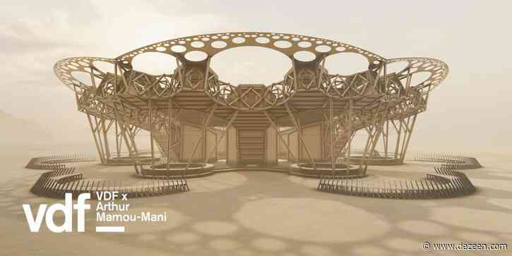 Live VR tour of Arthur Mamou-Mani's Catharsis amphitheatre as part of Virtual Design Festival