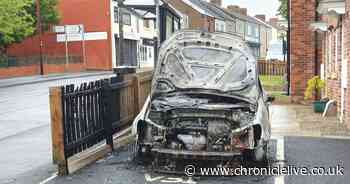 Four cars 'targeted' in suspected arson attack in the early hours