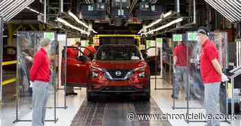 Nissan re-starts production at Sunderland plant