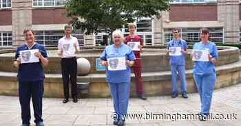 Hospital worker etches thank you to colleagues who saved her life