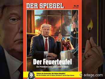Germany’s leading newsweekly decries Trump’s incendiary approach
