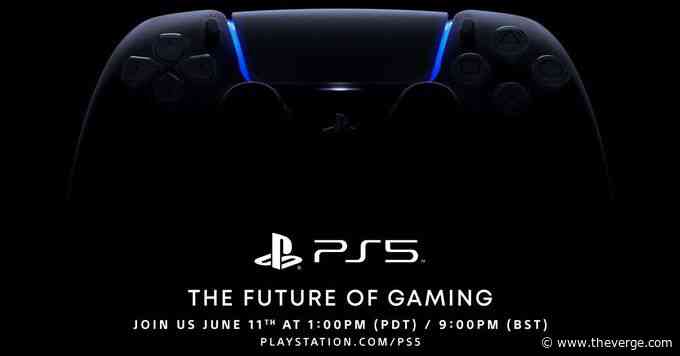 Sony’s PS5 event rescheduled to June 11th