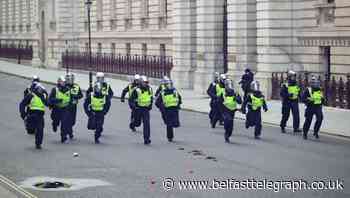 Home Secretary tells violent protesters: You will face justice