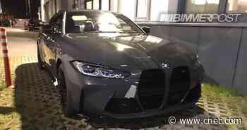 BMW M4 leaked photo shows off its big ol' grille     - Roadshow