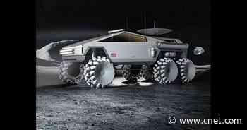 Tesla Cybertruck as a SpaceX NASA lunar rover looks properly wild     - Roadshow