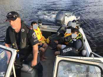 Youth in dinghies rescued at Halfway Lake