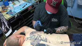 'We're stoked to be back to work': Sask. tattoo shop owner starts gradual reopening process