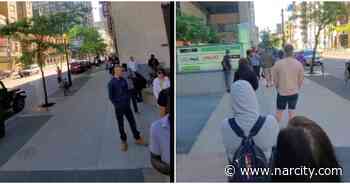 Service Ontario Lines Are So Bad In Toronto That One Guy Actually Camped Overnight - Narcity Canada