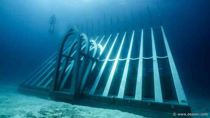 Jason deCaires Taylor sinks Coral Greenhouse into ocean to support the Great Barrier Reef