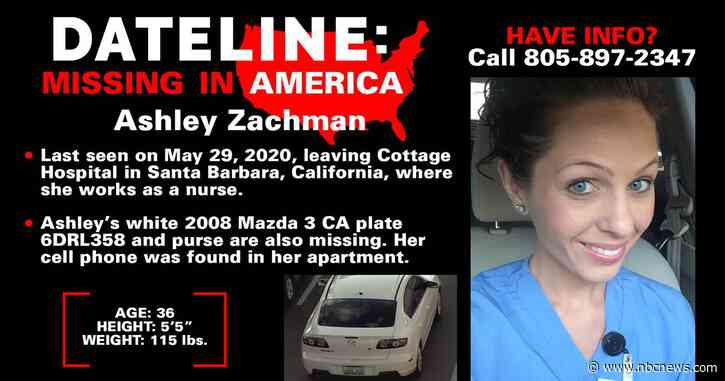 Search continues for Santa Barbara nurse who vanished after shift at hospital on May 29