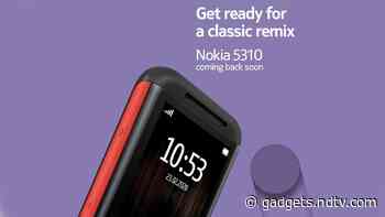 Nokia 5310 Feature Phone Teased to Launch in India Soon
