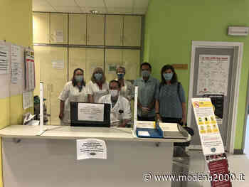 Barriere di plexiglass per il Poliambulatorio di Neurologia dell'Ospedale Civile - Modena 2000