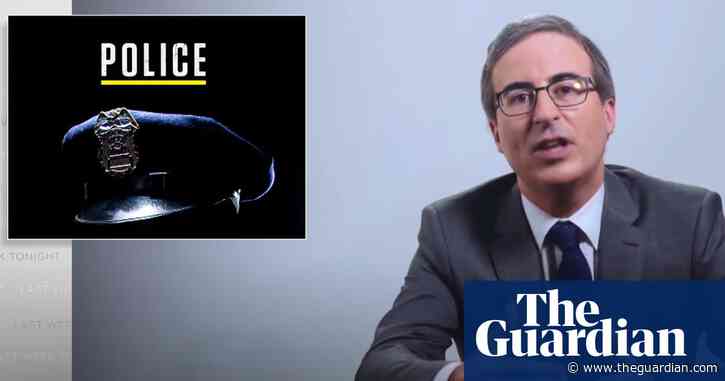 John Oliver: US policing is 'a structure built on systemic racism'