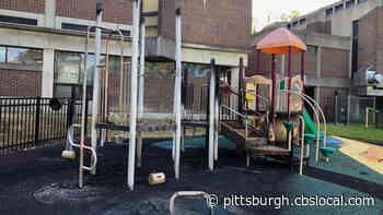 Police Searching For Whoever Set Fire To Playgrounds In East Hills