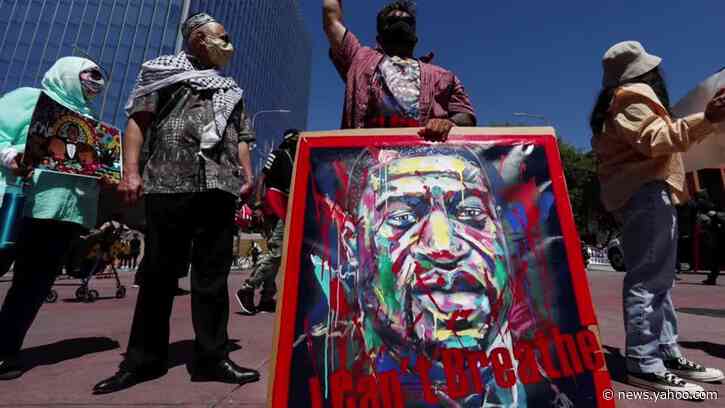 Mourners gather to honor George Floyd as push to reform U.S. police intensifies