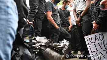 UK crowd tears down statue of 17th-century slave trader Edward Colston, throws it in harbor
