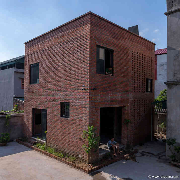 H&P Architects tops Vietnam house with plantable roof to create "cube of earth"