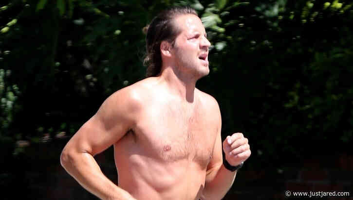 Margot Robbie's Husband Tom Ackerley Goes Shirtless for a Run in L.A.