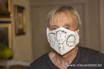 Christian Silvain maakte mondmaskers om ziekenhuizen te steunen
