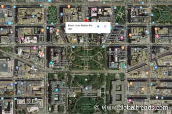 Google Maps, Bing Maps add marker for Black Lives Matter Plaza in Washington D.C.