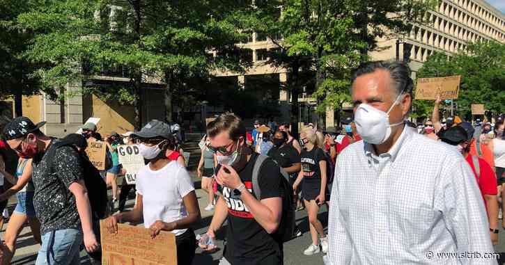 Mitt Romney’s racial justice march spotlights faith groups’ role in protests