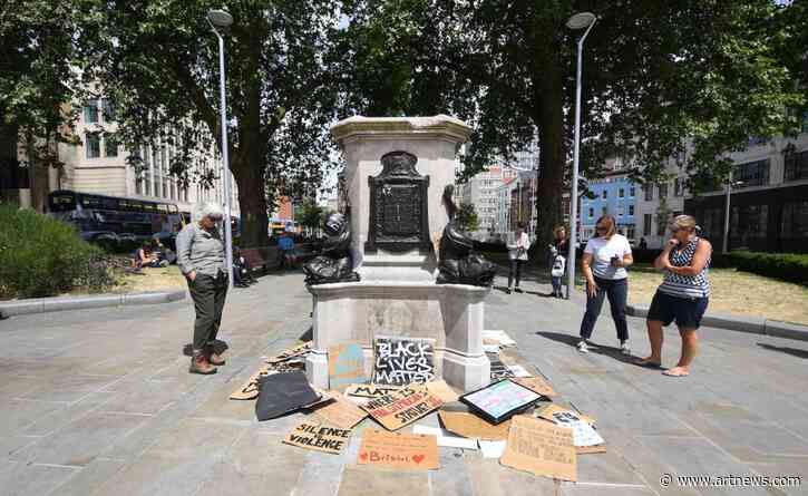 Unprecedented Toppling of Monument to Slave Trader Shocks British Art World