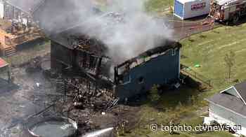 Multiple firefighters injured after house explosion north-east of Toronto