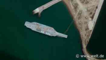 Iran baut Fake-US-Flugzeugträger – und will ihn wohl versenken