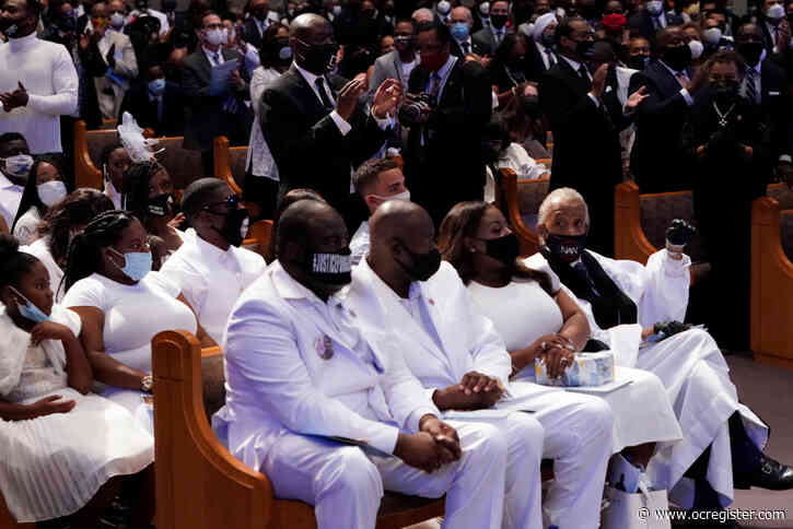 Hundreds pack Houston church for Floyd funeral