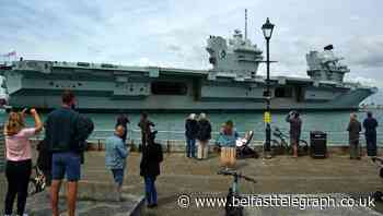 F-35 Lightning jets land on HMS Queen Elizabeth for flight trials