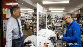 What must non-essential shops do in order to safely re-open from Monday?