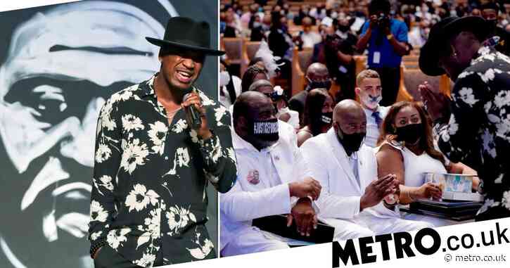 Ne-Yo tearfully sings at George Floyd’s funeral as he thanks him for ‘sacrificing’ life