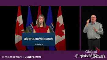 Dr. Hinshaw discusses Stage 2 of the Alberta relaunch