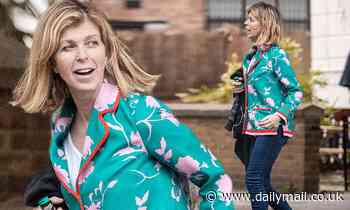 Kate Garraway puts on a brave face after revealing fears her husband could stay in a coma 'forever'